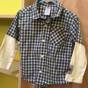 🐳5/$10 Gymboree long sleeve shirt tee size 2T